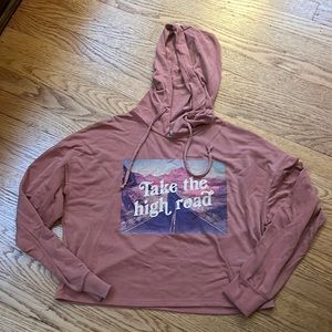 Altar’d State Dusty Pink Hoodie XS